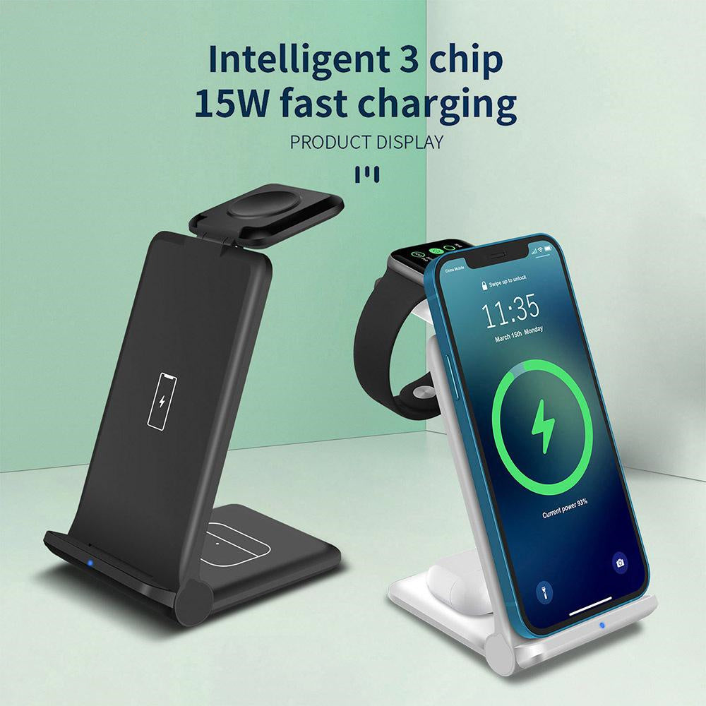 3-In-1 Wireless Charger Station - New Modern Trend