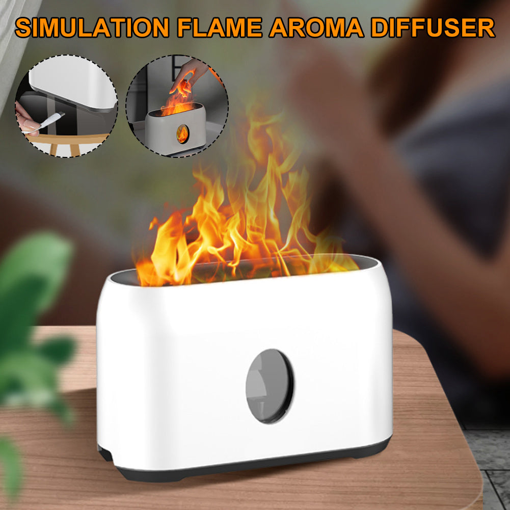 Flame Humidifier & Aroma Diffuser - New Modern Trend