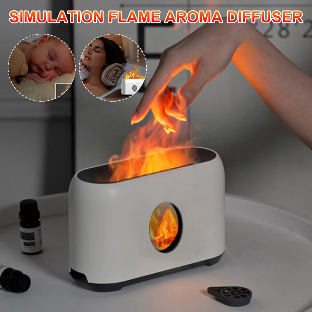 Flame Humidifier & Aroma Diffuser - New Modern Trend