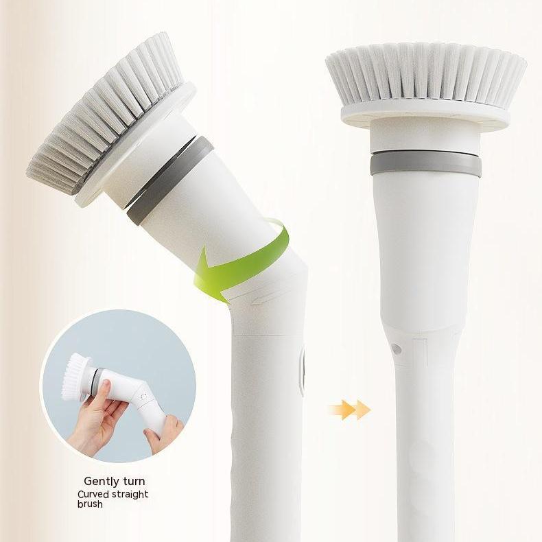 Electric Telescopic Scrubber with Long Handle - New Modern Trend