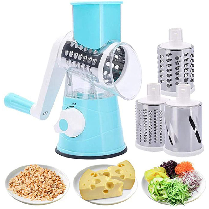 3-in-1 Manual Vegetable Slicer & Grater - New Modern Trend